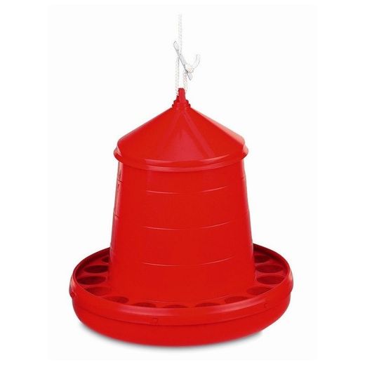 Tolva colgante de plástico para aves