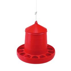 Tolva colgante de plástico para aves