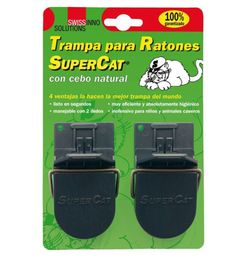 Trampa para ratones - Supercat - cebo natural