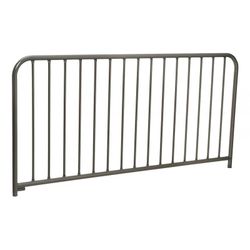 Valla de protección con barrotes